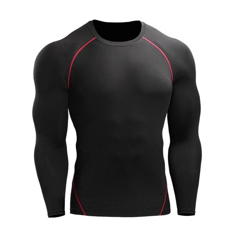 Tights Stretch Quick-drying Compressed T-shirt Long Sleeve