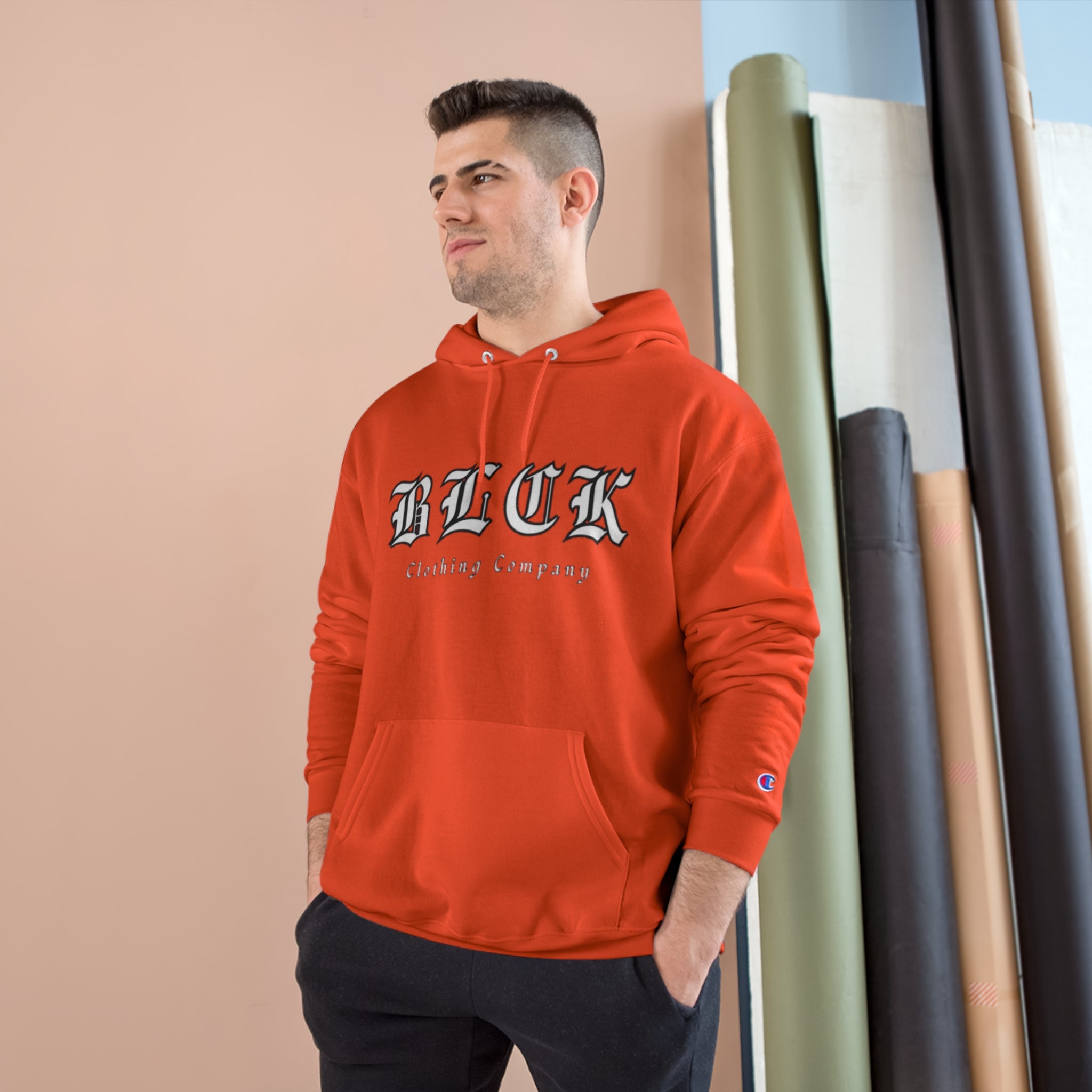 Stylish BLCK Champion Hoodie for Urban Comfort