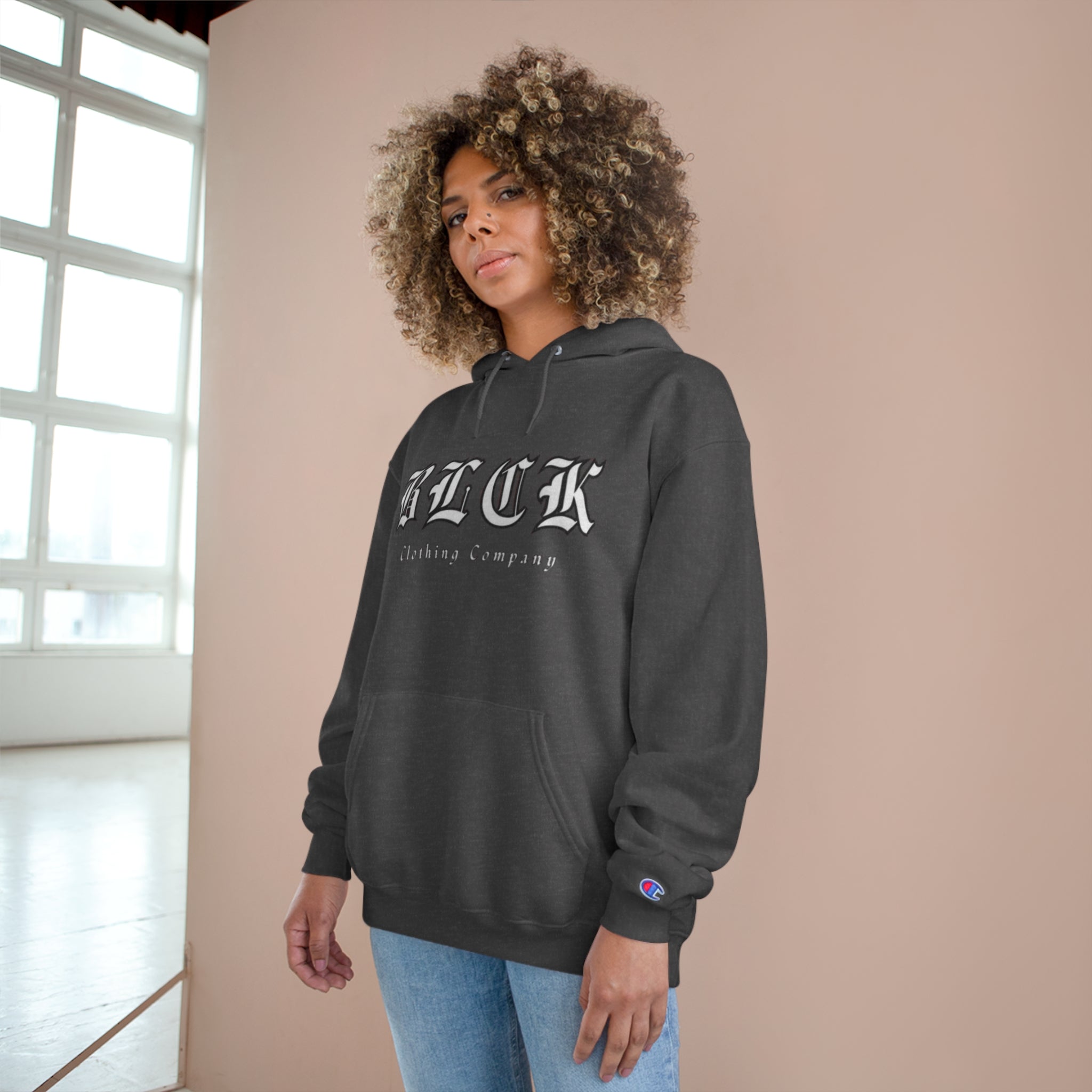 Stylish BLCK Champion Hoodie for Urban Comfort