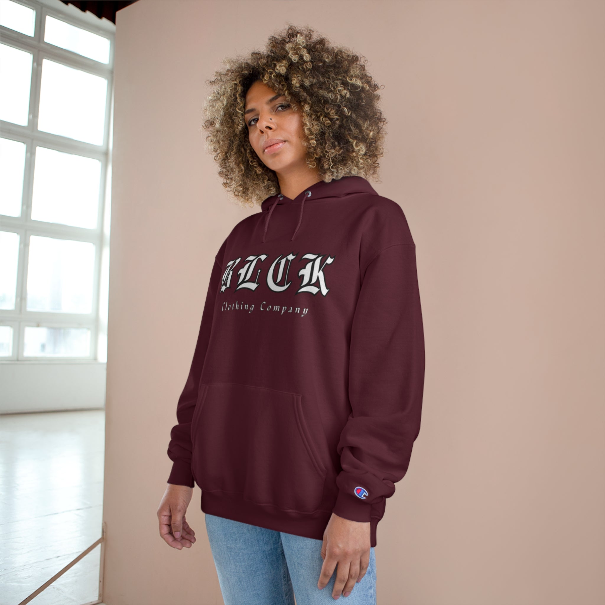 Stylish BLCK Champion Hoodie for Urban Comfort