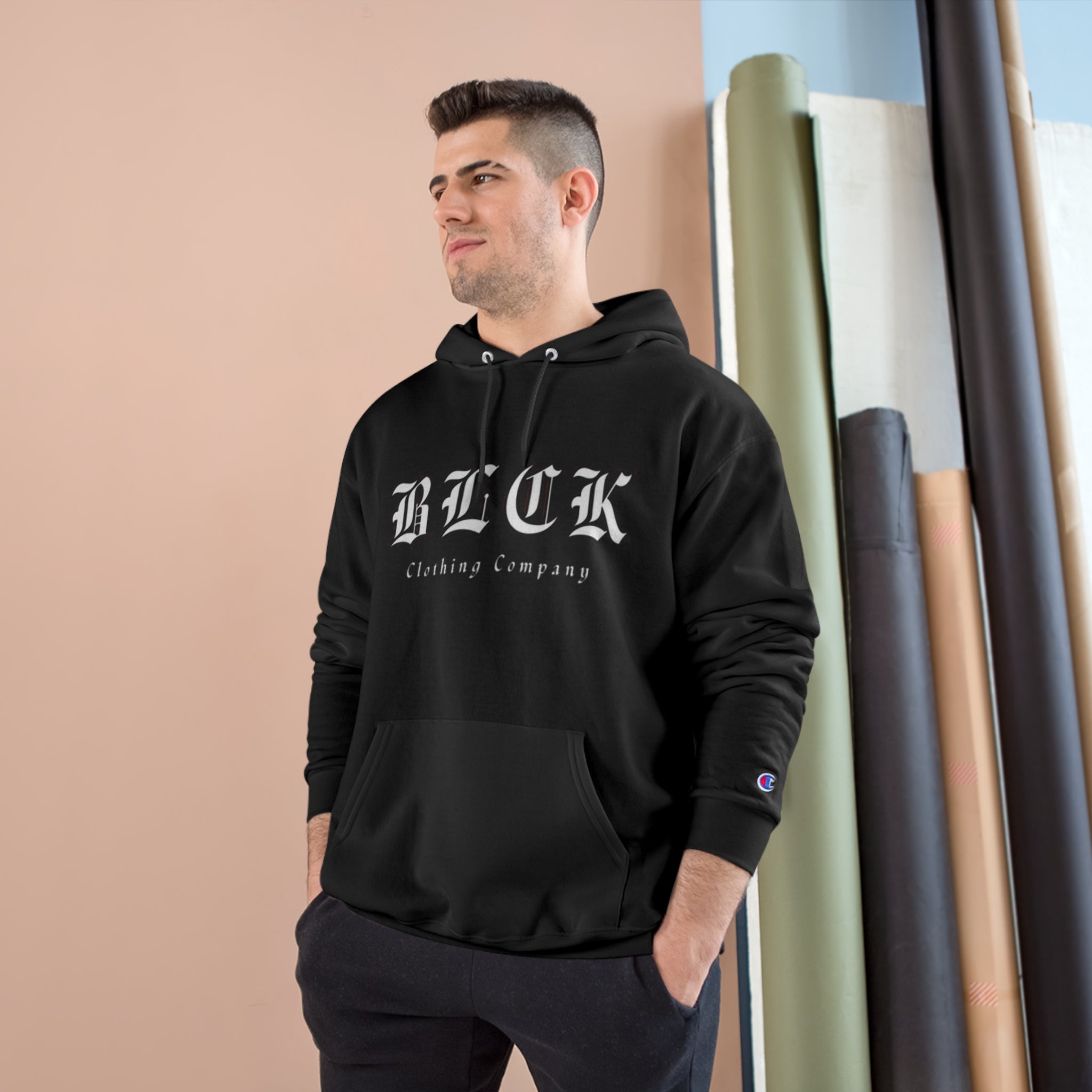 Stylish BLCK Champion Hoodie for Urban Comfort