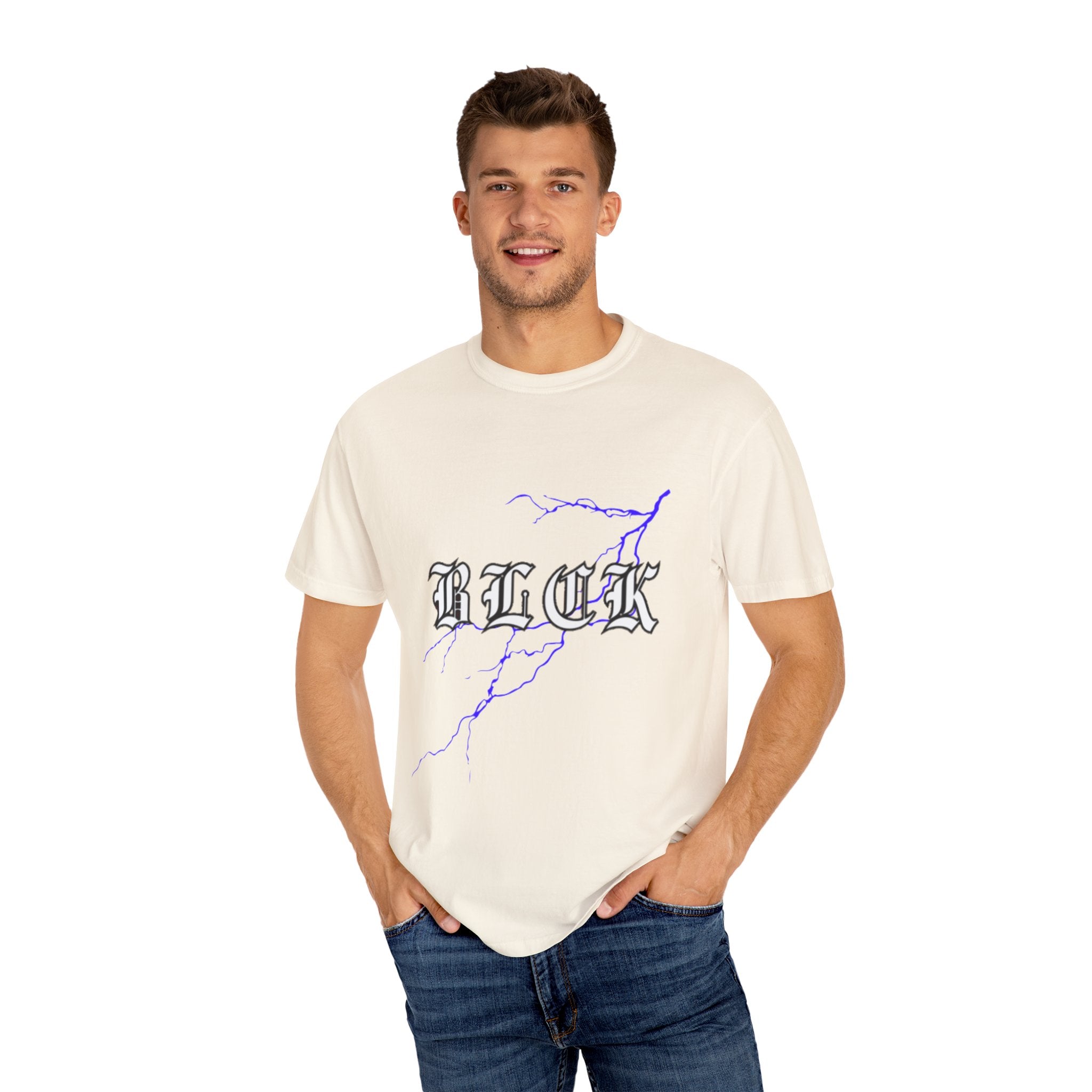 Lightning Bolt Graphic Unisex T-Shirt - Trendy Streetwear