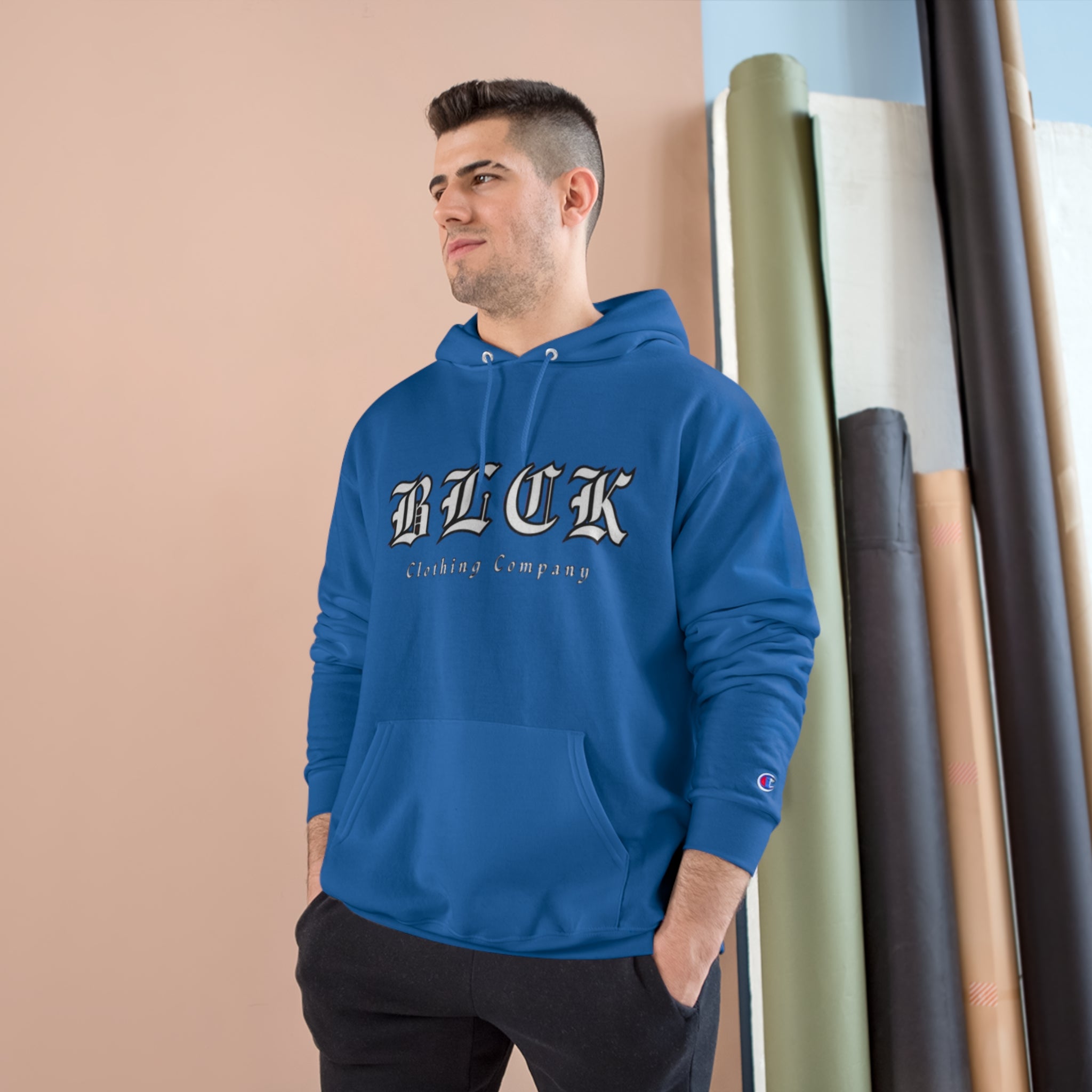 Stylish BLCK Champion Hoodie for Urban Comfort