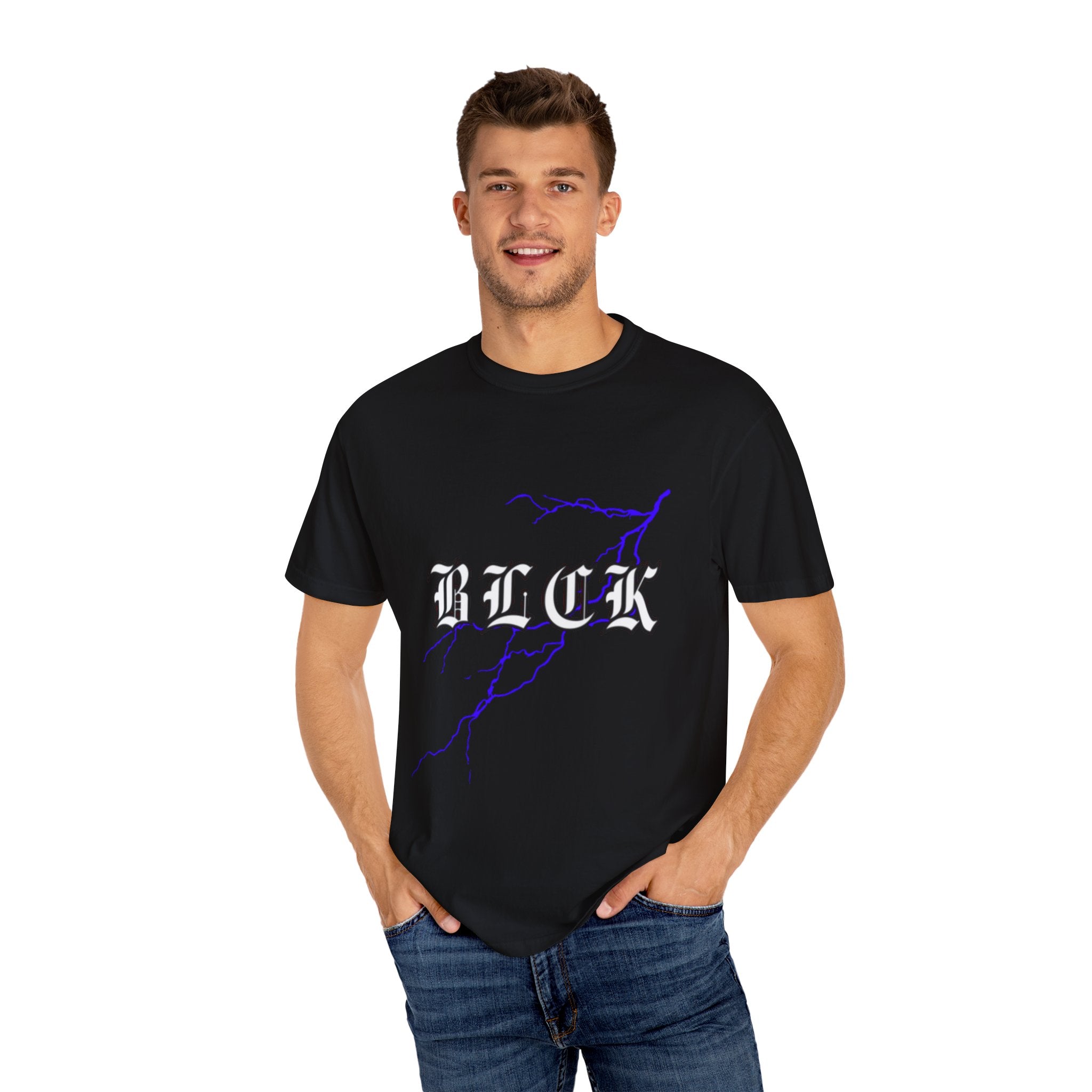 Lightning Bolt Graphic Unisex T-Shirt - Trendy Streetwear