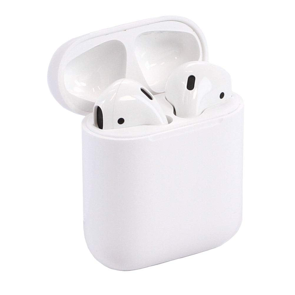 Apple Airpods Wireless Bluetooth In-Ear Headset w/ Charging Case MMEF2AM/A (Renewed)