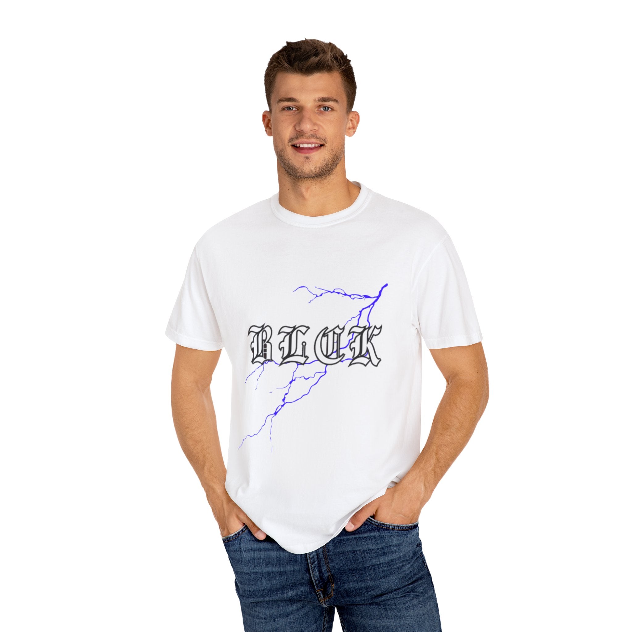 Lightning Bolt Graphic Unisex T-Shirt - Trendy Streetwear