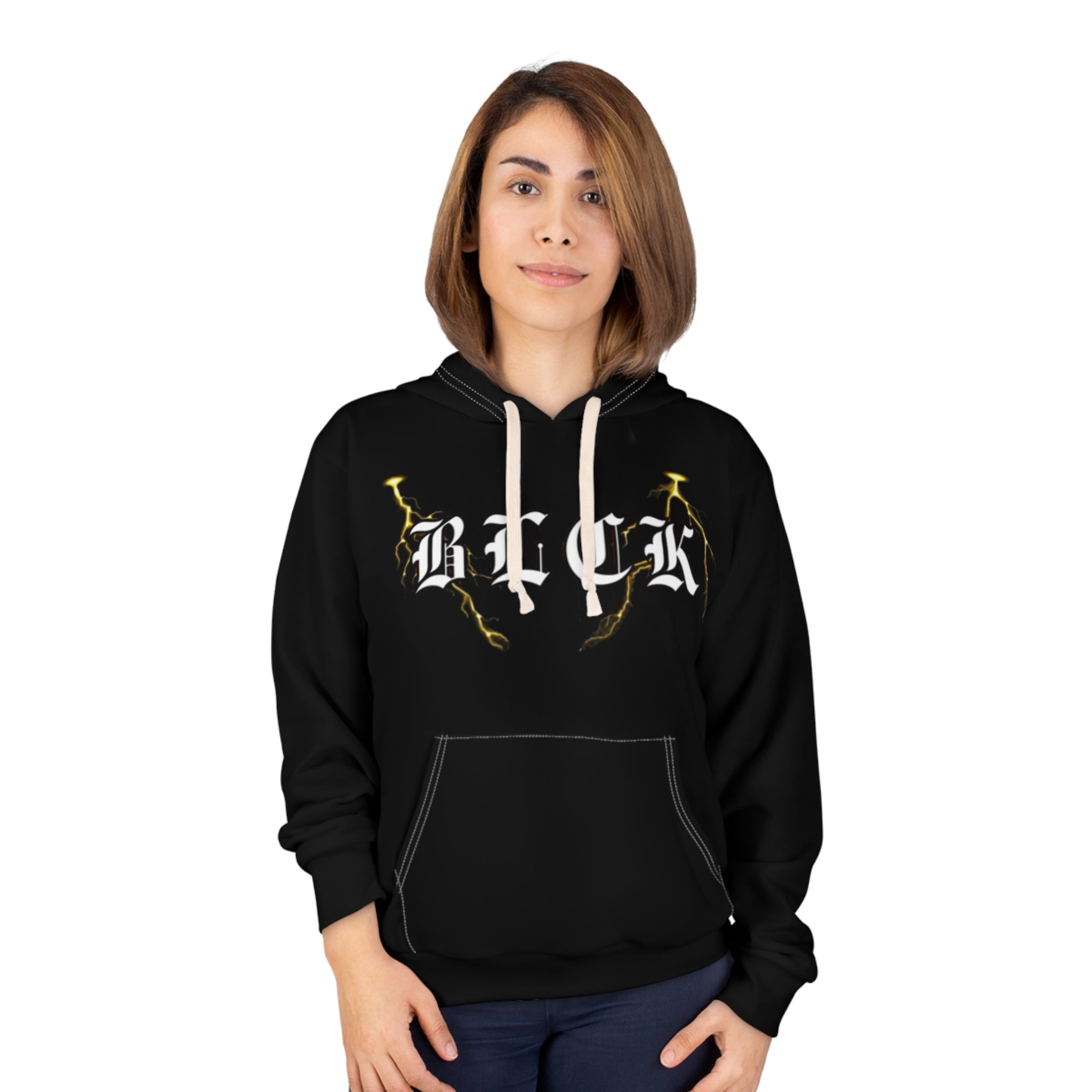 BLCK Pullover Hoodie (AOP)