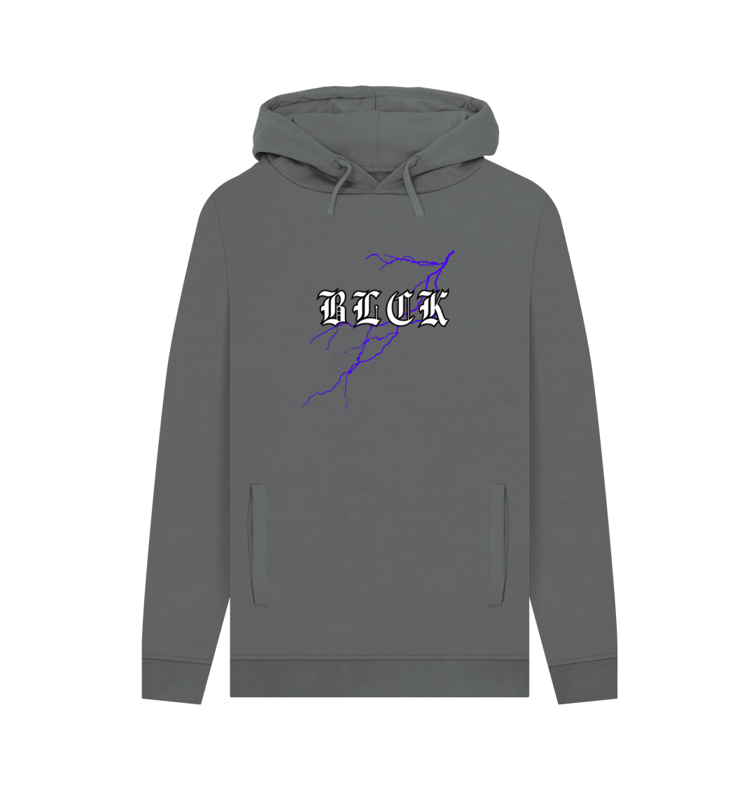 Slate Grey BLCK hoodie lighting