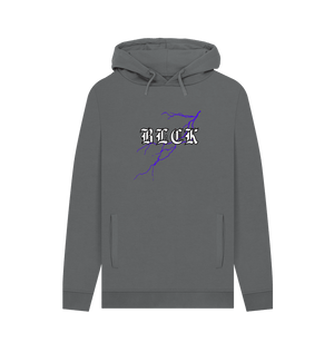 Slate Grey BLCK hoodie lighting