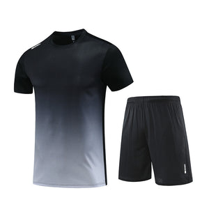 Summer Sports Suit Men's Gradient