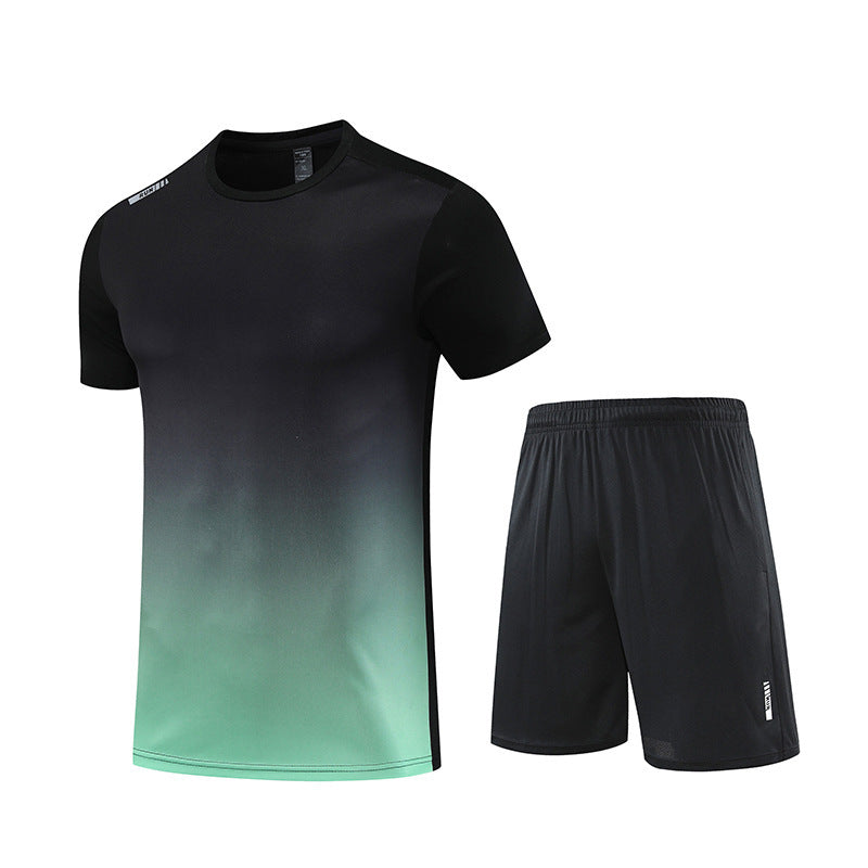 Summer Sports Suit Men's Gradient