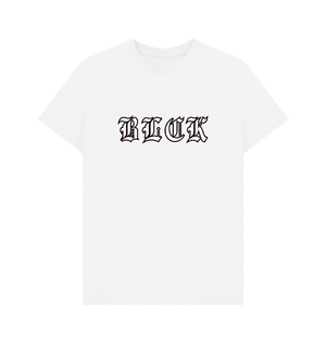 White BLCK Tshirt