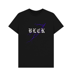 Black BLCK T shirt Lighting